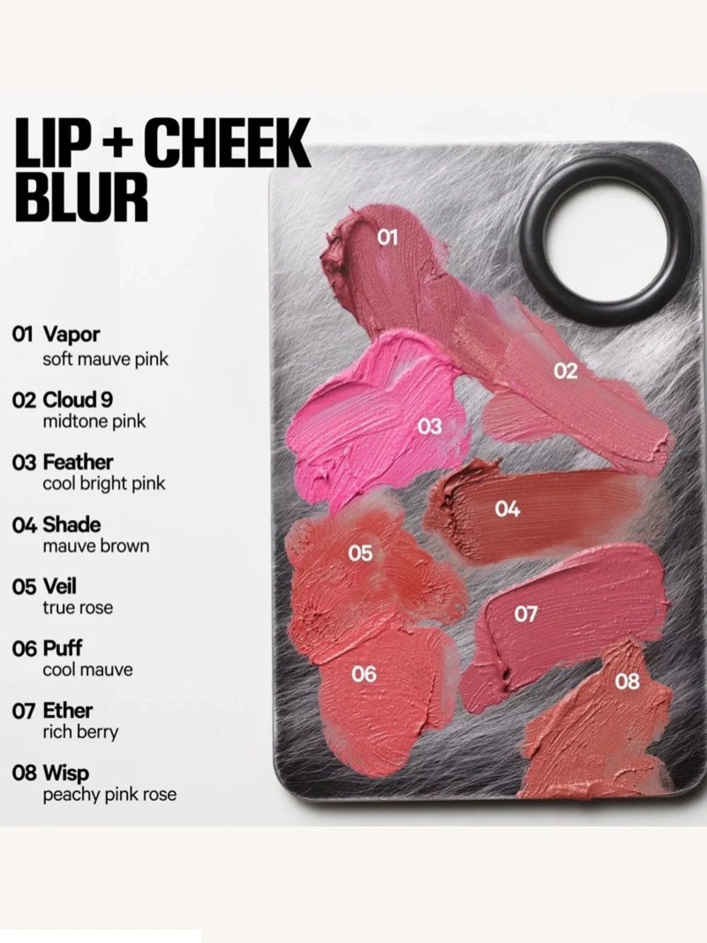 MILK MAKEUP Lip + Cheek Cream Blush Stick and Lip Color (Blurred Finish)